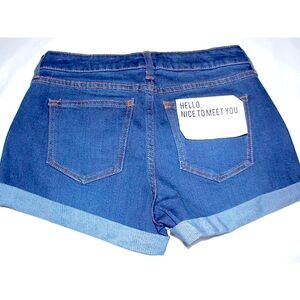 $8 Sale Celebrity Pink Denim Shorts 1/25w 3” short